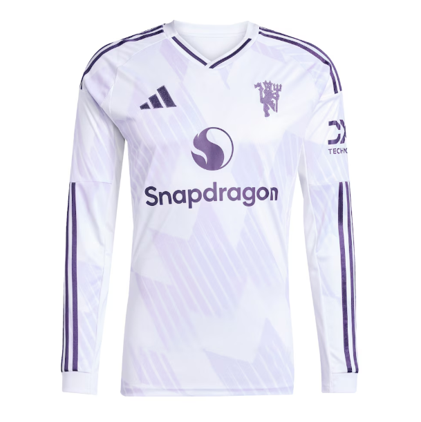 2025-26 Manchester United Away Long Sleeve Soccer Jersey